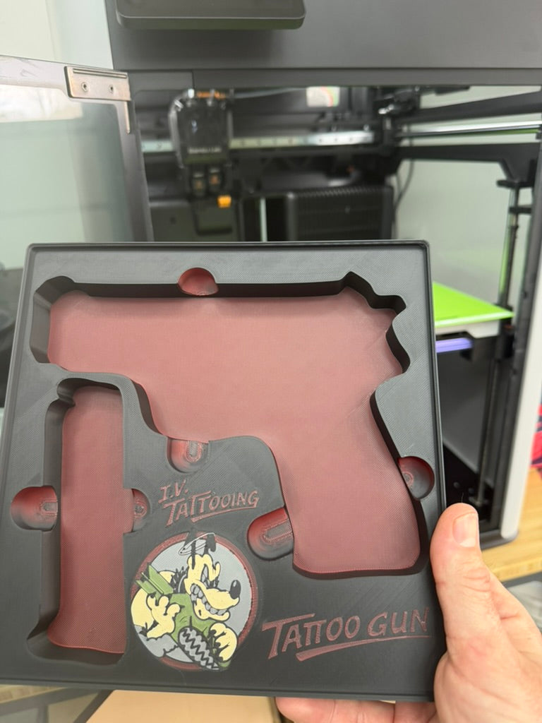 Gridfinity Compatible Pistol Insert